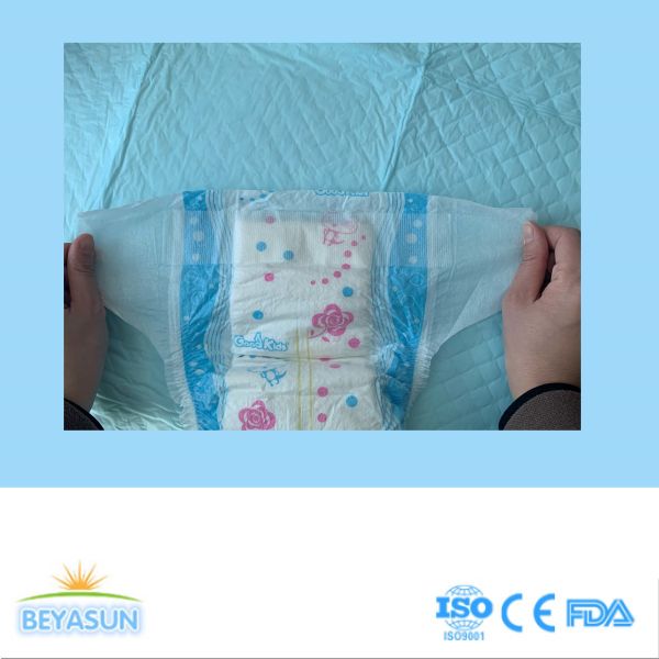 Buy Non Woven Topsheet Infant Baby Diapers with aloe liner at wholesale prices