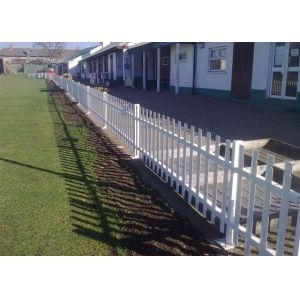 China D Section 1.2m Steel Palisade Fencing With Hot Dipped Galvanized on sale