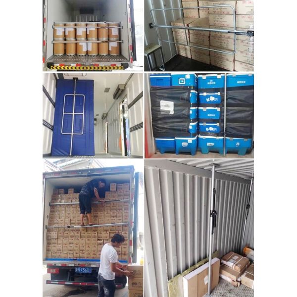 Adjustable 38mm 42mm Steel Aluminum Truck Body Parts Cargo Plank Retcher Bar Truck Accessories for Smooth Transportation