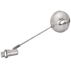 ISO 9001 Standard Stainless Steel 201/304 Tank Float Valve with Thread