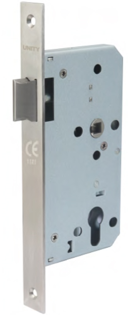Certifire Stainless Steel Mortice Door Lock for Fire Door Bathroom Privacy EN1634 Fire Tested EN12209 and CE Marking