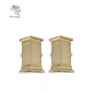 Molded Plastic Coffin Handle Silver Swing European Style TX-G