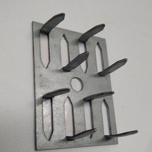 impaling clips for acoustic panels