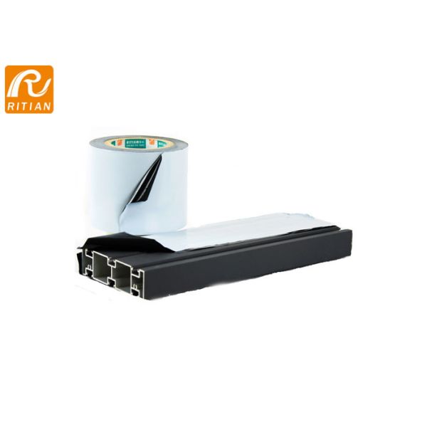 Black / White 1240mm Aluminum Panel Protective Film UV Resistant