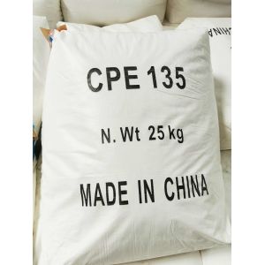 Quality Chlorinated Polyethylene CPE 135A Antiflaming For PVC Profile for sale