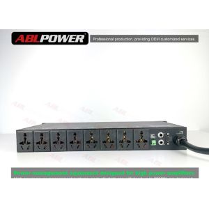 External Control Switch Interface 2000W 16A Power Supply Sequencer