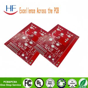 Quality Red Oil Rigid Double Sided Printed Circuit Board customization Prototype pcb for sale