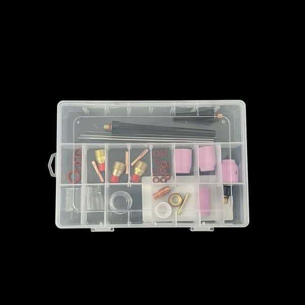 Buy 35PCS TIG Welding Torch Accessories for TIG 13N and 53N Ceramic Nozzle TIG Spare Parts at wholesale prices
