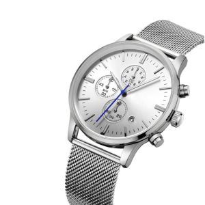 ODM Chronograph Movement Mens Quartz Watch Calendar Wrist Watch