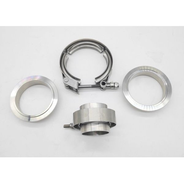 Buy Quick Release Grooved 6 Inch Stainless Steel Exhaust Clamps at wholesale prices
