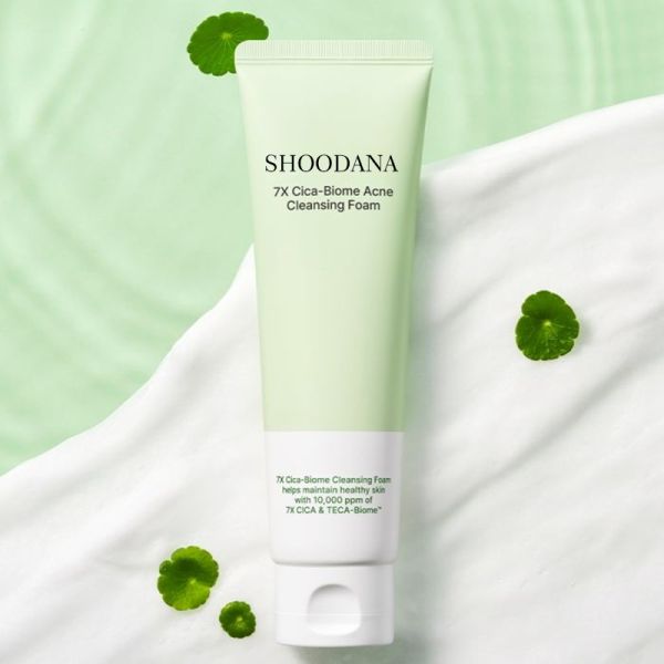 Organic Skincare Wholesale 7x Cica-Biome Acne Deep Cleansing Moisturizing Cream 120ml for All Skin Types New Arrival