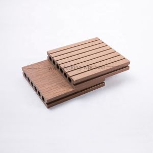 Park Decking Solution Co-extrusion WPC Plastic Wood Floor with and 1.3%-1.4%