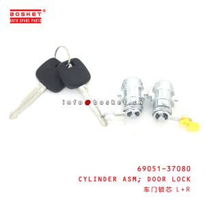 69051-37080 Door Lock Cylinder Assembly suitable for ISUZU HINO