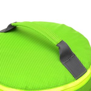 Waterproof Polyester Packaging Foldable Travel Bag Yellow / Fluorescent Green