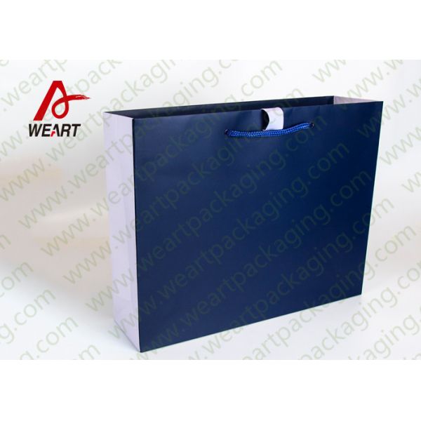 Buy Die Cut Handle Wedding Gift Custom Printed Paper Bags Glossy Lamiantion at wholesale prices