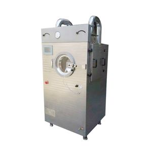 Three Phase High Efficiency Tablet Coating Machine , Film Coating Equipment