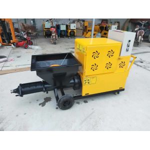 7.5KW Wall Plastering Spray Machine , 300m2//H Cement Mortar Spraying Machine