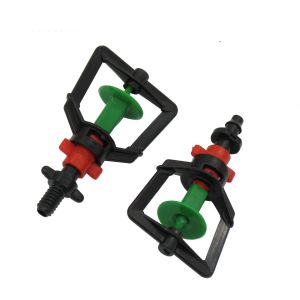 360 Degrees Rotary Micro Irrigation Nozzles With Threaded Connector / Barbed