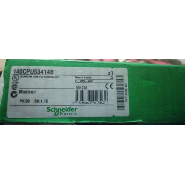 Buy Modicon Quantum 140CPU53414B PLC Module CHNEIDER New&Original In Box at wholesale prices