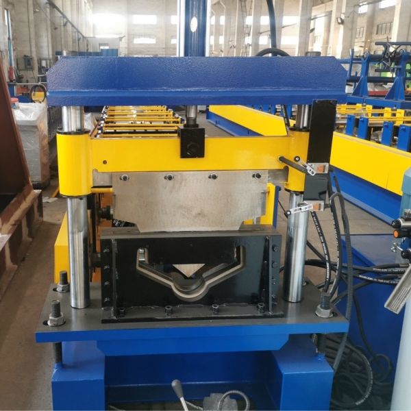 Buy 7.5 KW Motor Power Ridge Capping Roll Forming Machine with Perforation at wholesale prices