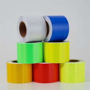 Self Adhesive Crystal Lattice Checkered Reflective Conspicuity Tape For Safety