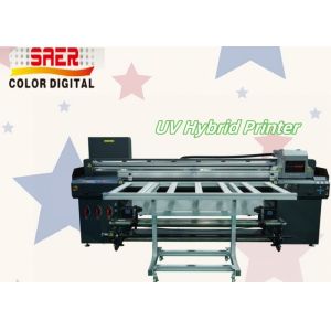 China UV Printer Large Format 1.8m Hybrid UV Roll To Roll And Flatbed All - In - One Printer on sale