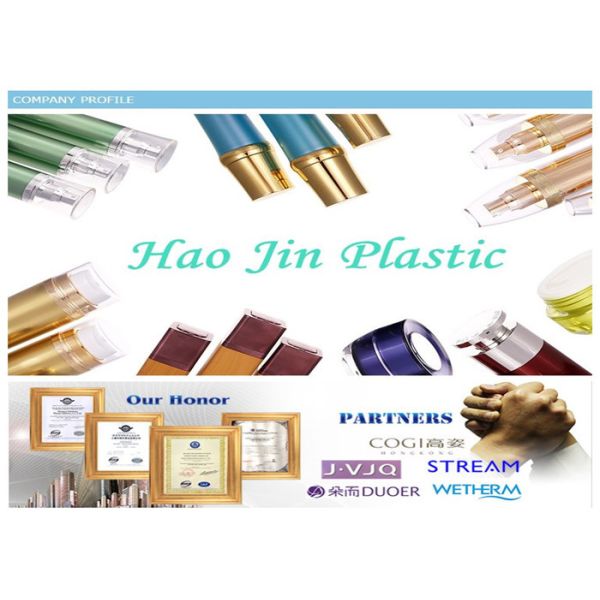 ISO9001 Wholesale 2017 New Arrival 50/80/120ml Plastic Airless Cosmetic Bottle Plastic Lotion Bottles Acrylic Cap Bottle