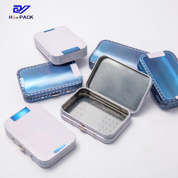Buy Childproof Rectangular Tin Box Custom Weed Packaging With Logo at wholesale prices