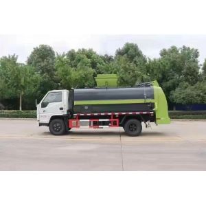 Manual Transmission Sanitation Cleaning Truck Medium Garbage Trucks Large Scale
