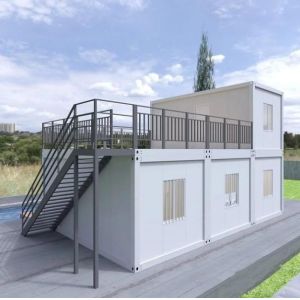 Tiny Prefab Shipping Container Homes , 20ft Movable Premade Container Homes