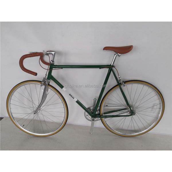 700C Single Speed Chromoly Frame Bike Retro Fixie for Adult Riders in Europe and USA