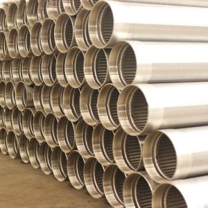 Quality Stainless Steel Stress Sieves Screen Silver V Type Wire Filtration 0.5mm-2mm Aperture for sale