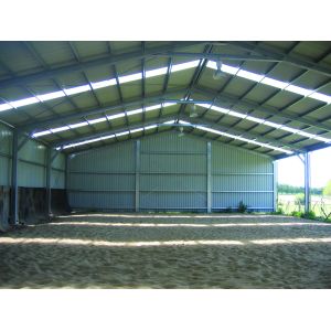 Galvanized Or Painting Warehouse Steel Structure / Metal Building Structure