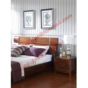 High Quality Wood Bedroom Furniture Set for Luxury Home