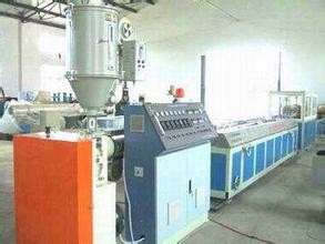 China WPC Furniture Profile Extruder , Deck Profile Machinery on sale