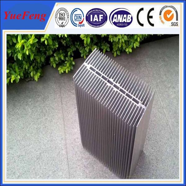 Buy HOT!reliable chinese supplier extruded large radiator heat sinks with silver color at wholesale prices