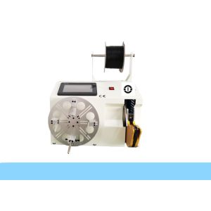 Semi Automatic Wire Winding Equipment 80W Coiling And Packing Machine