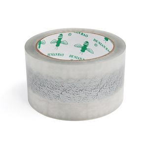 OEM Custom BOPP Sticky Roll Shipping Tape With Logo For Packing