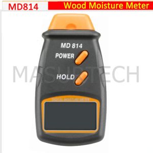 MD814 Digital LCD 4 PIN Moisture Meter Wood Cotton 5 - 40% Humidity