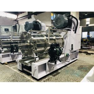 Nano Grinding 100L Horizontal Sand Mill 55kW For Higher Quality Enegry Saving