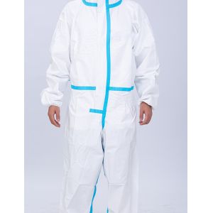 EN14126 Disposable Coverall Medical Protective Clothing Sterile XXL