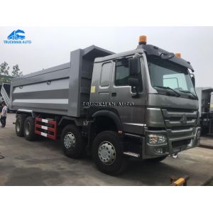 25 Cubic Meters 40T HW76 Cabin Heavy Tipper Truck