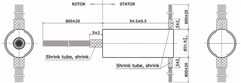 Lightweight Military Slip Ring Manufacturers IP54 With Signal Handling Capabilities