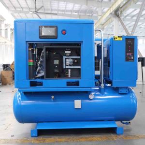 PM VSD Screw Type Compressor Rotorcomp All In One Air Compressor With Air Tank