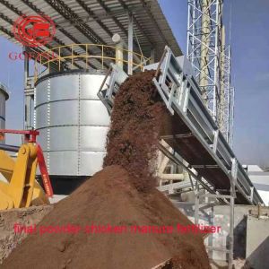Poultry Manure Compost Fertilizer Production , Bio Fertilizer Fermentation