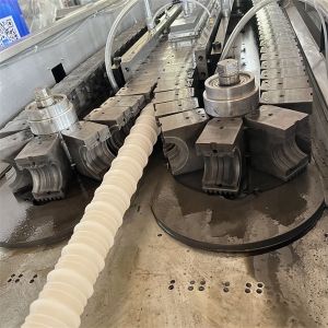 PLC/Touch Screen Control System Twin-Screw Plastic Extruder with high Output and Coaxial Rotary Rotation