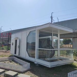Customized Modular Capsule Home Eco Mobile Capsule House Prefabricated