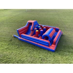 Quality Multi Play Inflatable Obstacle Courses For Commerical for sale