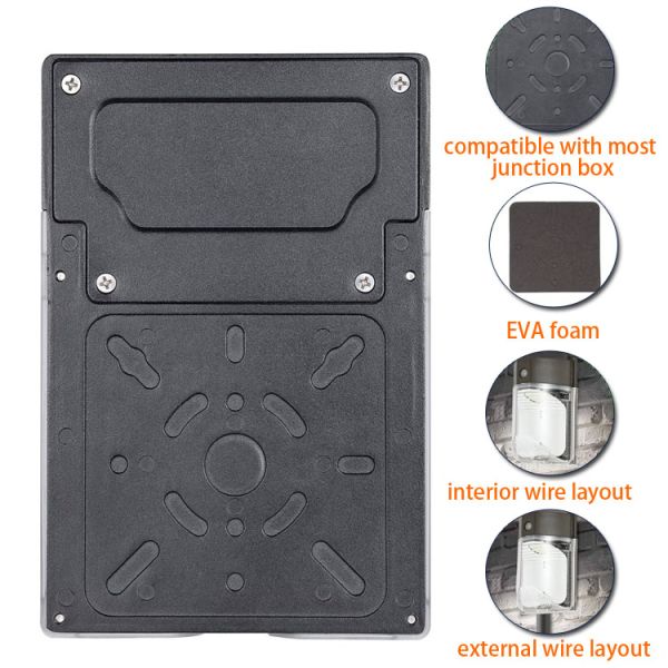 Customized Solar Outdoor Wall Lights Hanging Up And Down Wall Light 110V