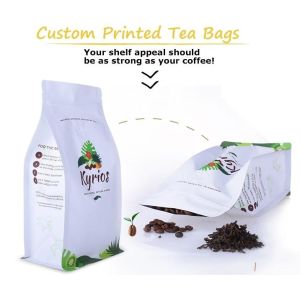 China Eco Recyclable Reusable Resealable Doypack Coffee Tea Bag Red Stand up Pouch with Valve and k Chocolate, Potato on sale